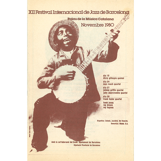 12 FESTIVAL INTERNACIONAL DE JAZZ DE BARCELONA - 1980