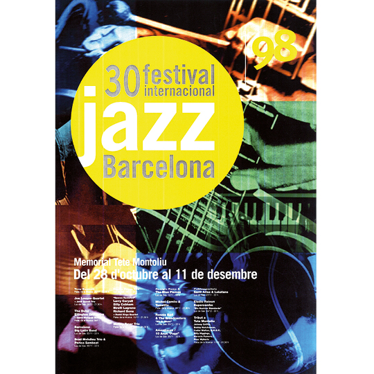 30 FESTIVAL INTERNACIONAL DE JAZZ DE BARCELONA - 1998